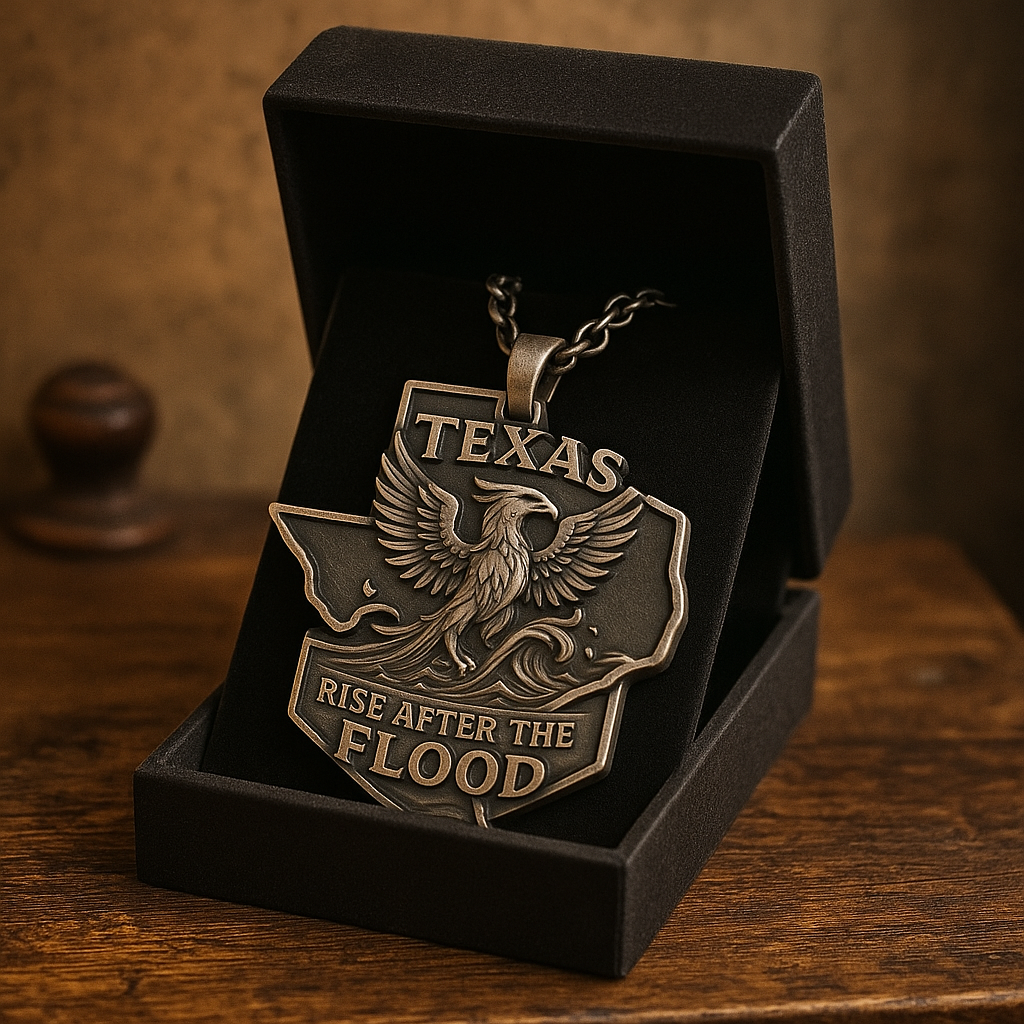 Texas Rise After the Flood Commemorative Necklace – Limited Edition