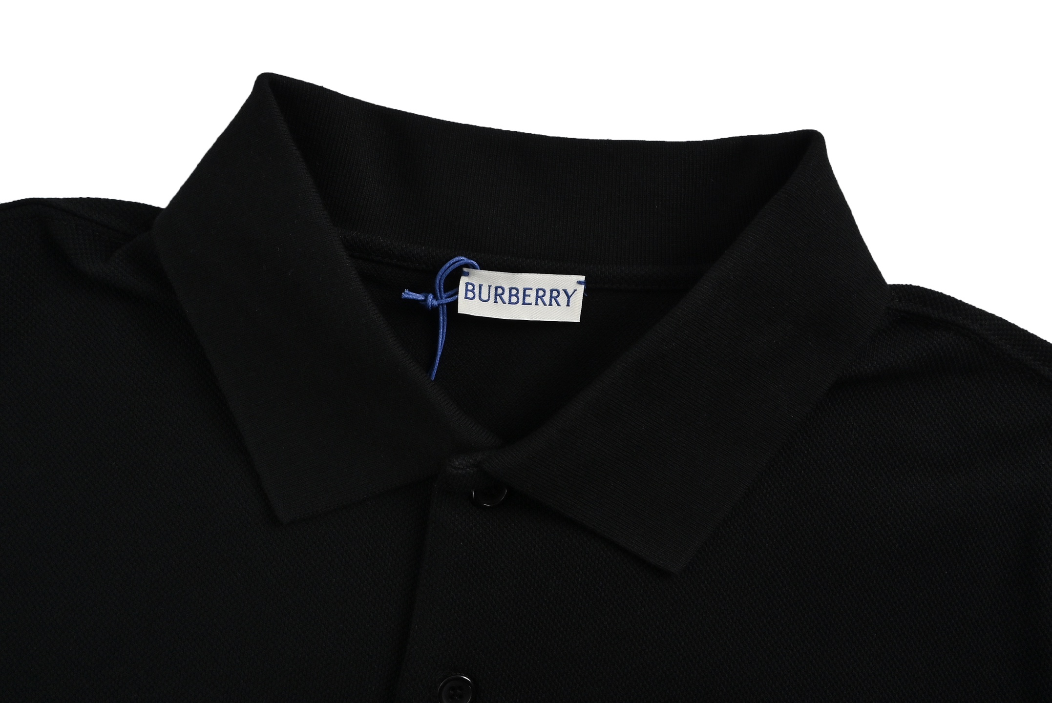 Burberry Wheat Horse Embroidered Polo Short Sleeve