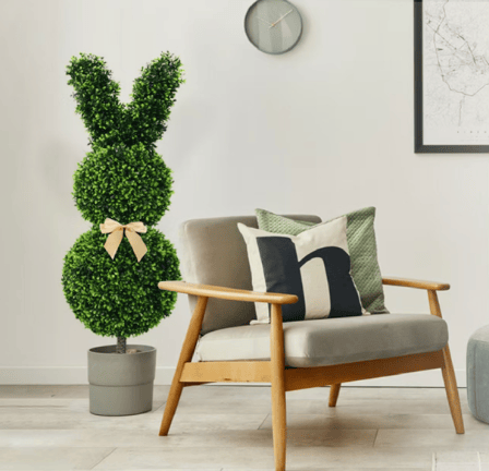🔥Last day 49% OFF - 🐇Outdoor Artificial Turf Bunny-Shaped Topiary Tree(FREE SHIPPING)