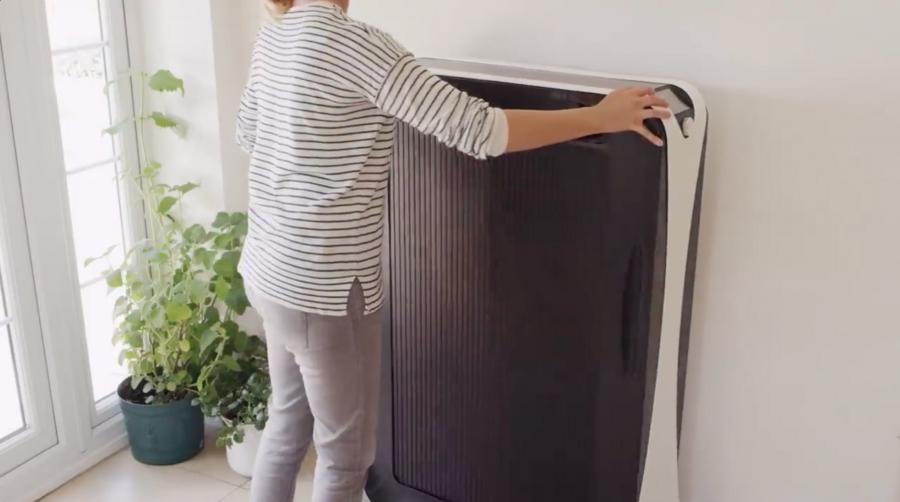 This Automatic Clothes Ironing Robot Irons Up to 12 Articles of Clothing at Once