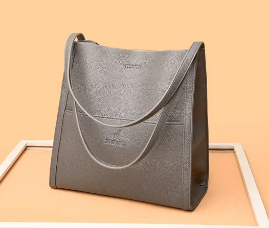 ⏰Solid color simple PU leather shoulder bag⏰（Last day of special sale）