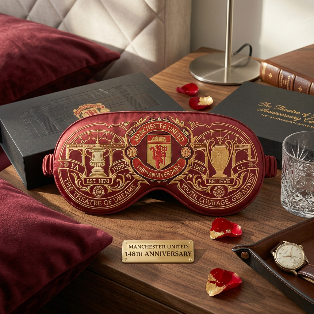 Manchester United 148th Anniversary Sleeping Eyeshade