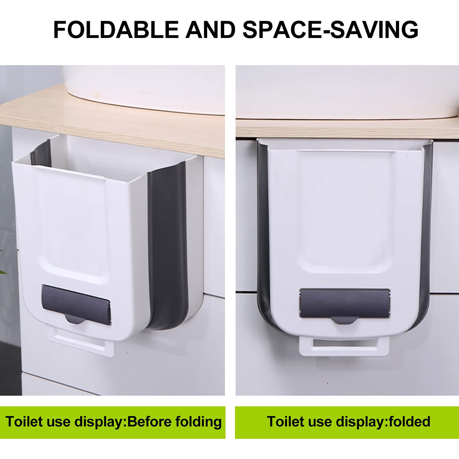 💥50% OFF--Last Day Sale🔥--Household Wall-mounted Folding Trash Can--BUY 2 GET 5% OFF & FREE SHIPPING