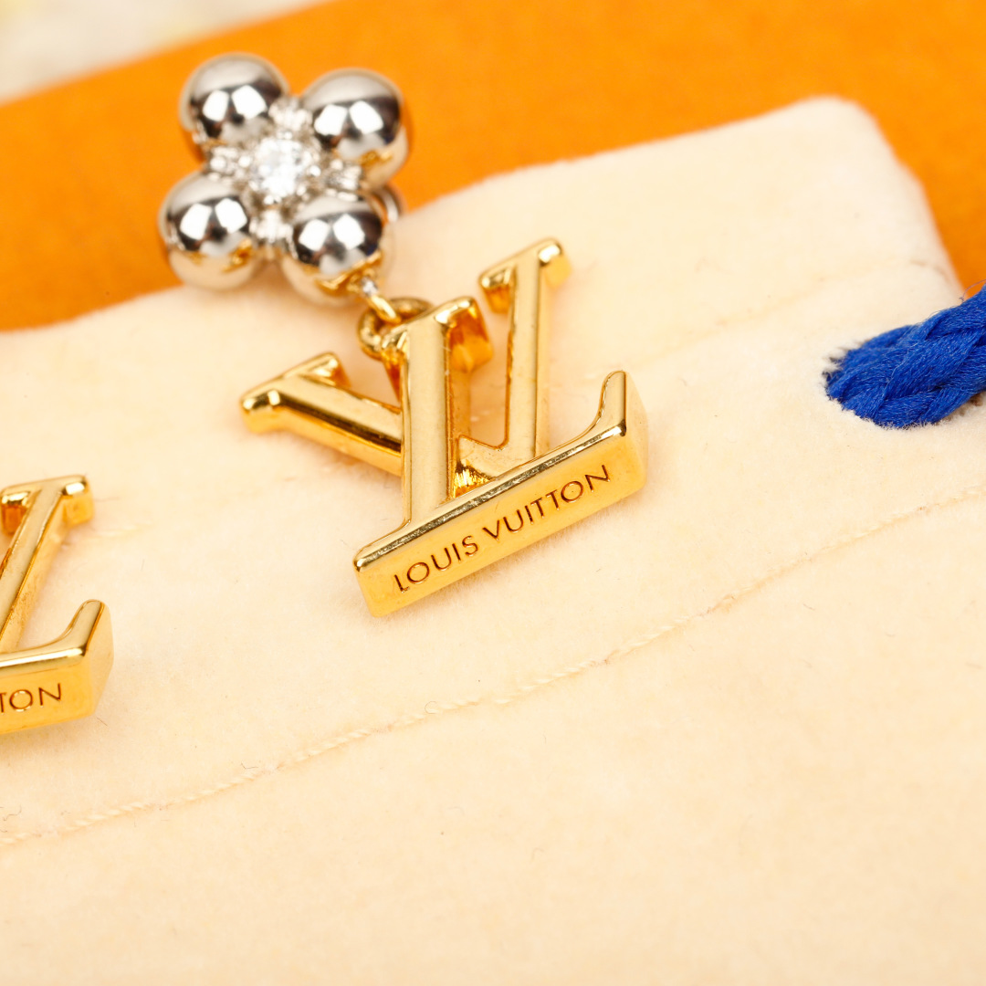 Louis Vuitton Mascot Asymmetric Earrings