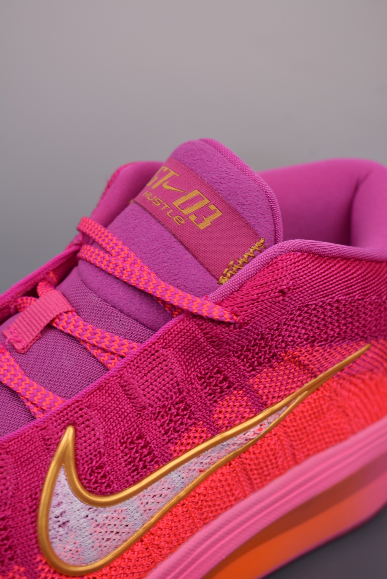 Nike G.T Hustle 3 FP EP Hyper Pink Knitted Super Pink Purple FV5952-601