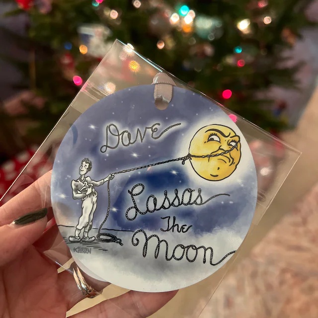 Lasso The Moon Ornament