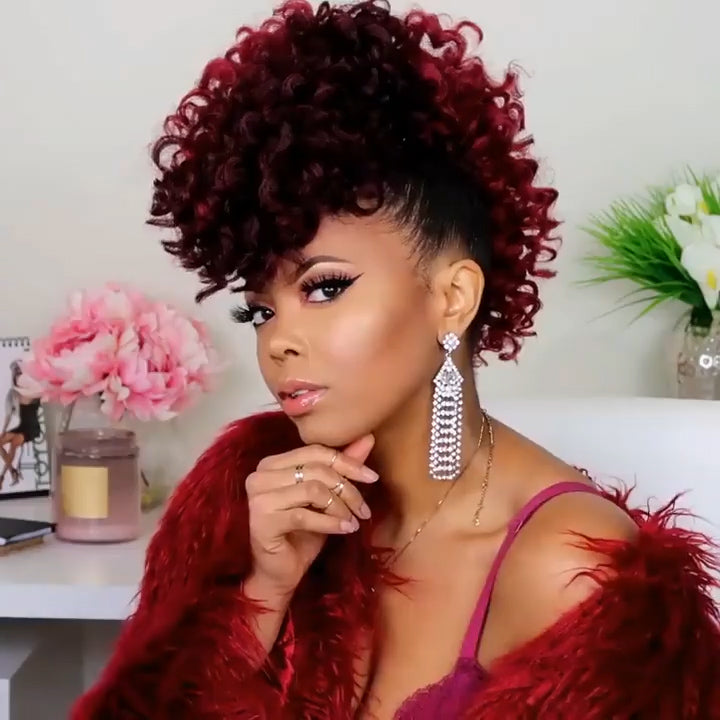New A Perfect Short Curly Bob Wig