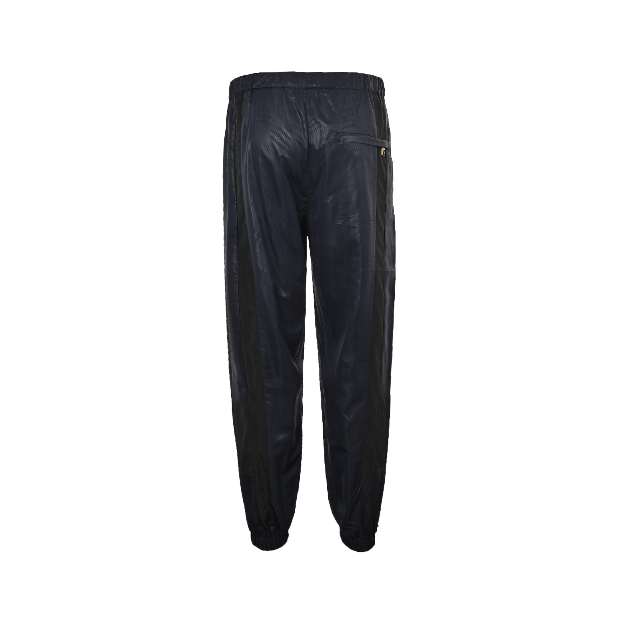 Louis Vuitton patchwork nylon jacquard suit sports trousers