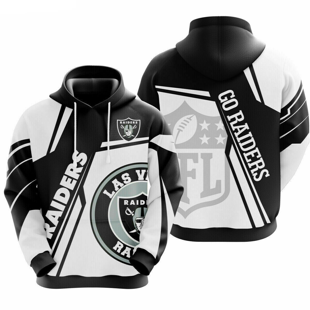 LAS VEGAS RAIDERS 3D HOODIE NOV06