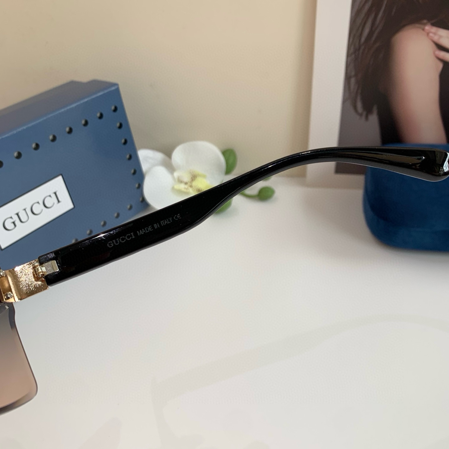Gucci rimless sunglasses