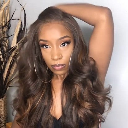Special OFF | Beautiful blend color body wave wig