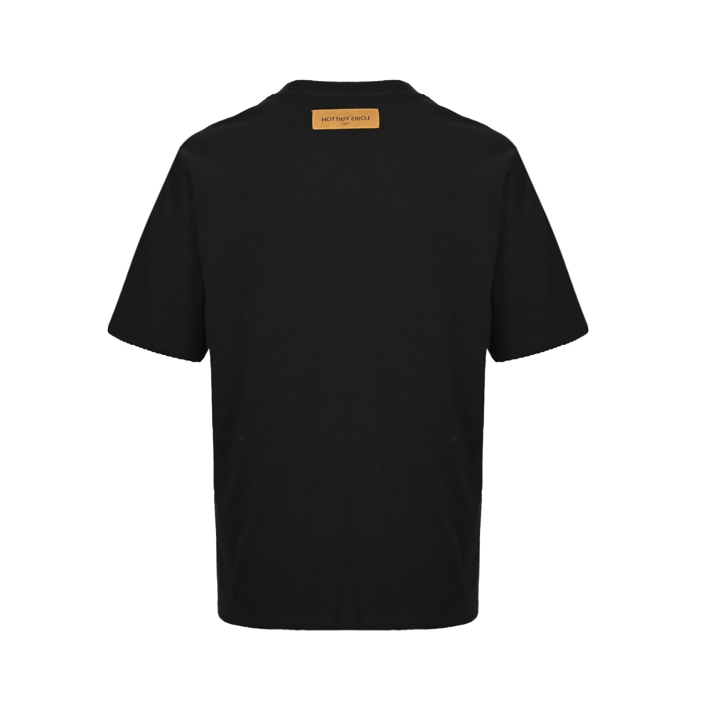 Louis Vuitton 25ss short-sleeved shirt with embroidered lettering logo