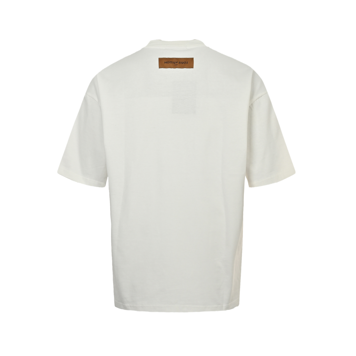 Louis Vuitton 25ss three-flower embossed logo short sleeve