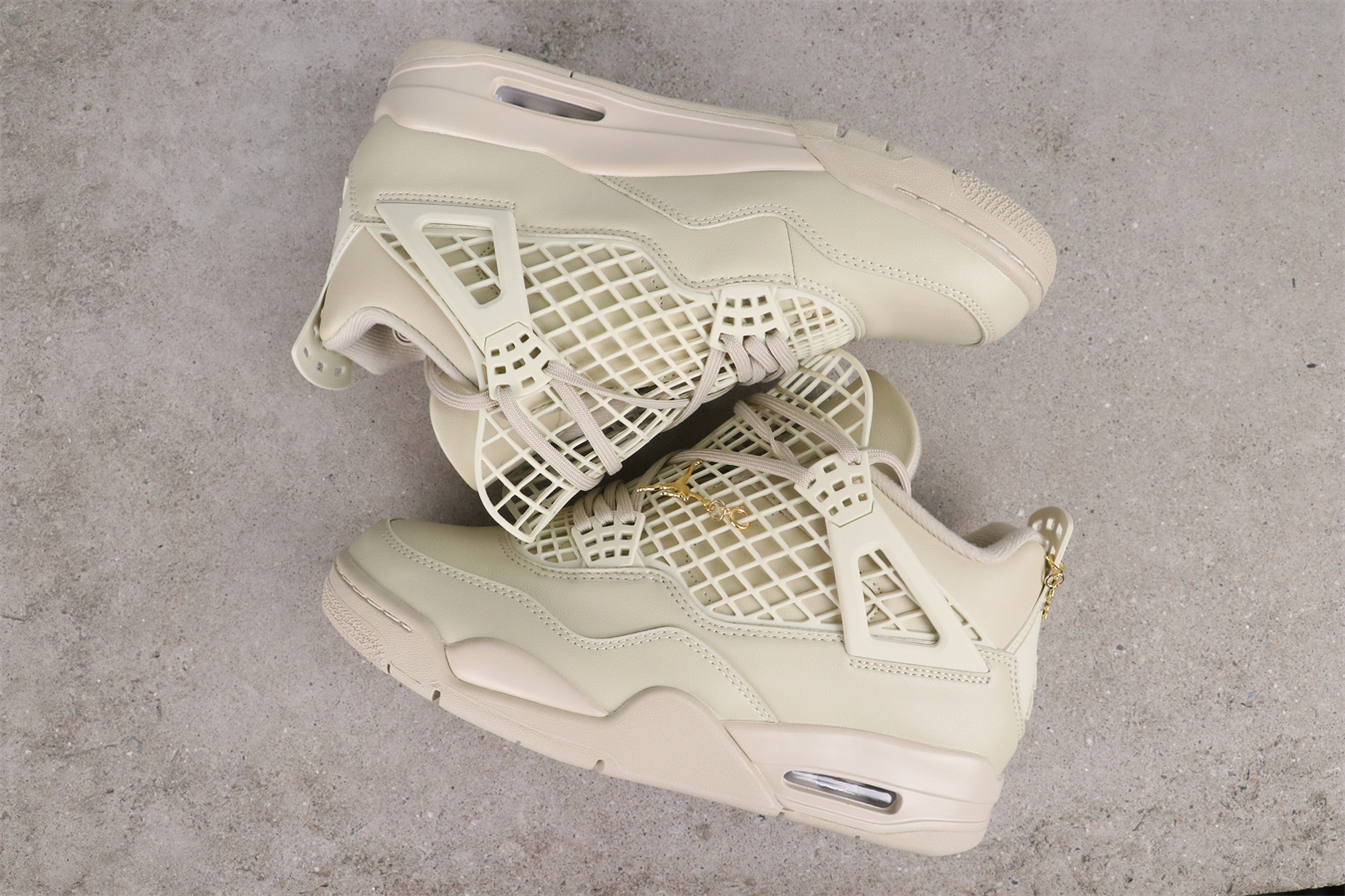 Air Jordan 4 NET basketball shoes Rattan FN7251-200