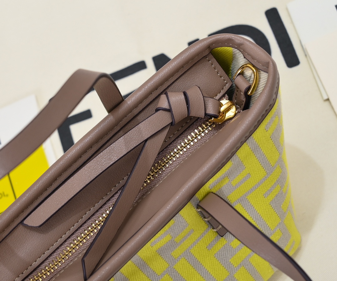 FENDI Monogram Roll Mini Vegetable Basket 7723
