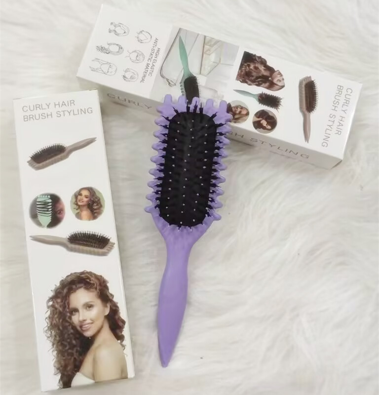 Curly Hair Brush- Get “Perfect” Curls or Waves!