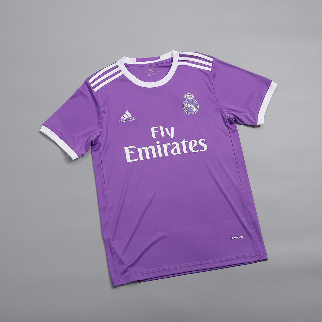Real Madrid retro away football shirt 2016/17