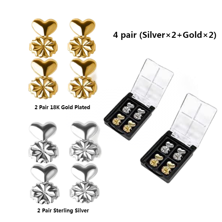 ON SALE 50% OFF🔥Earring Lifters (Nickel Free) - Buy 2 Pair get 2 Pair Free NOW