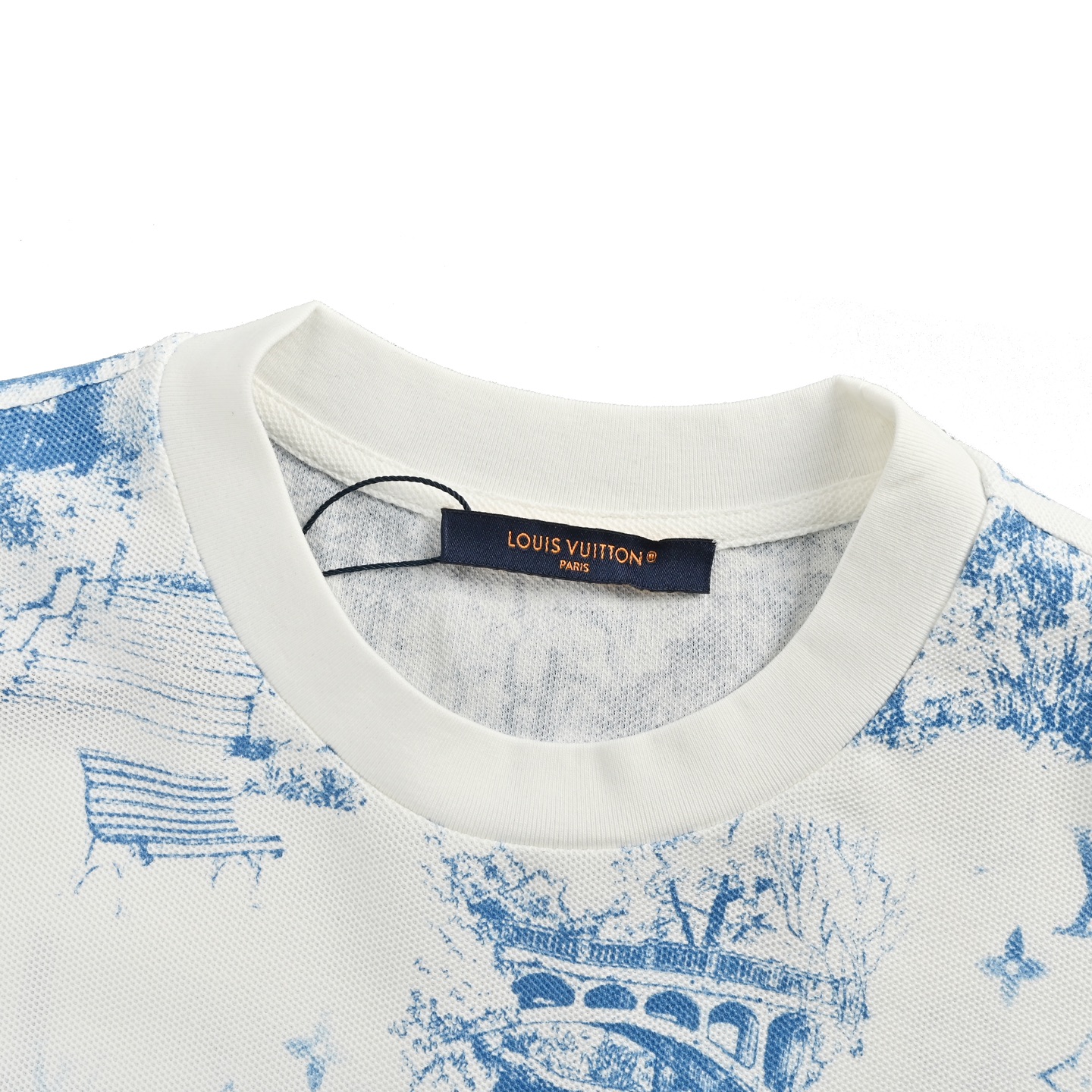 Louis Vuitton 25ss City Park Print Piqué Short Sleeve