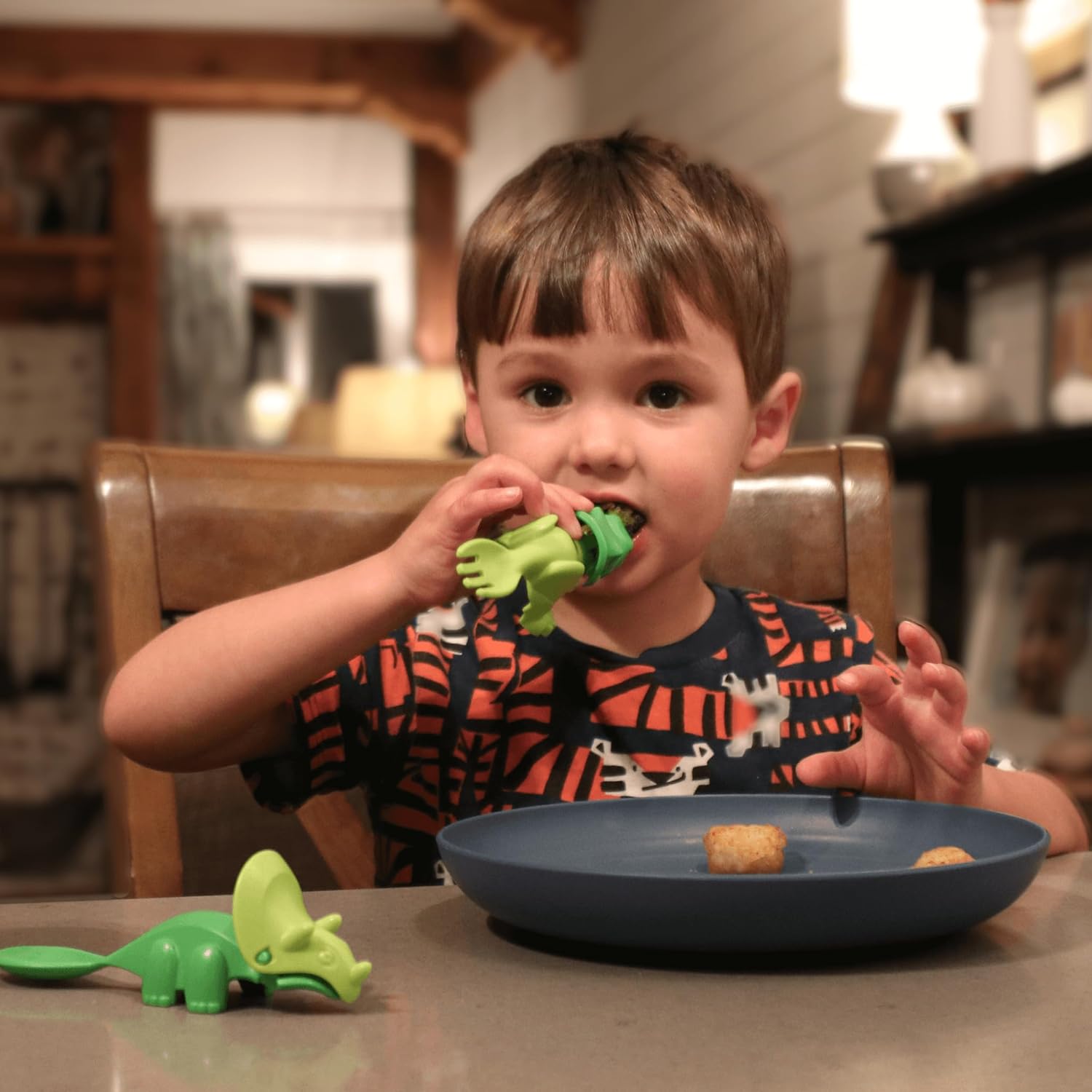 👍Last Day Promotion 60% OFF💖Creative Dinosaur Kids Dining Utensils
