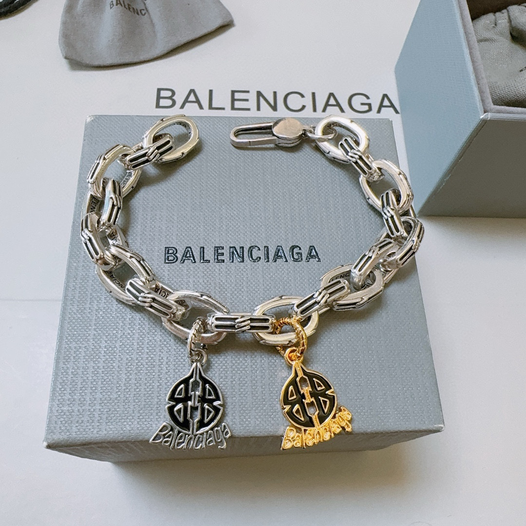 Balenciaga BB chain bracelet