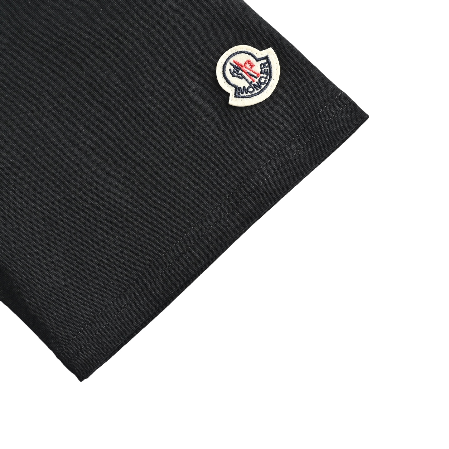 Moncler 25ss embroidered large logo short sleeve
