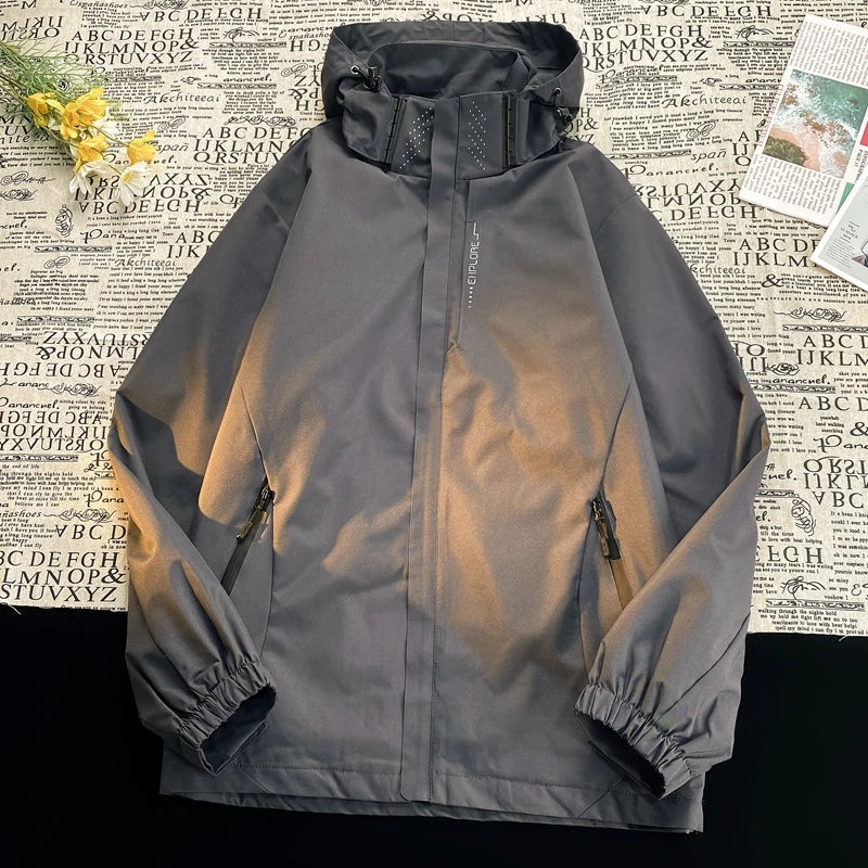 Men's wind and moisture proof men's jacket