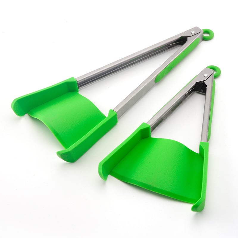 2-in-1 Spatula Tongs