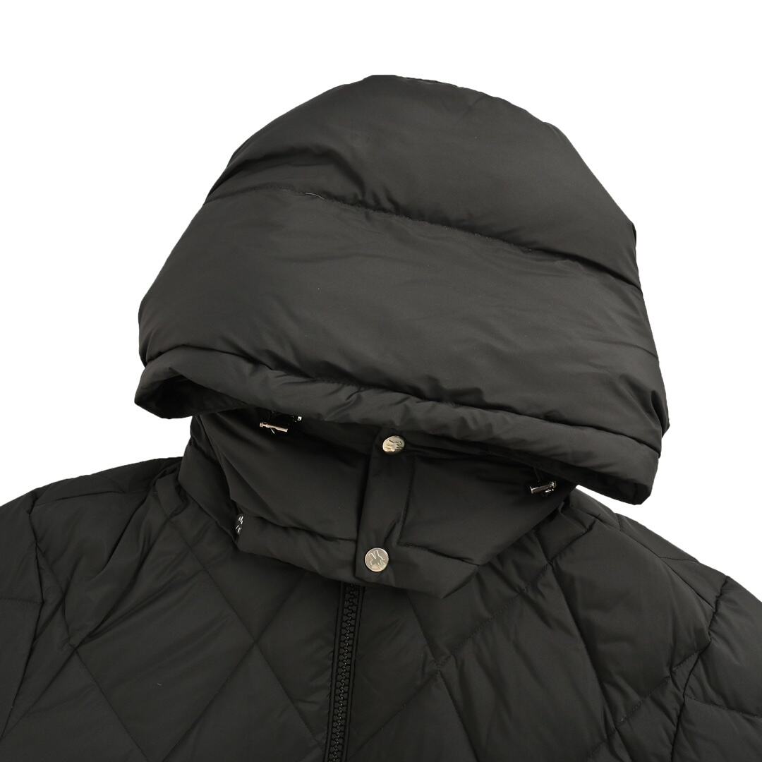Moncler 24Fw diamond plaid goose down jacket