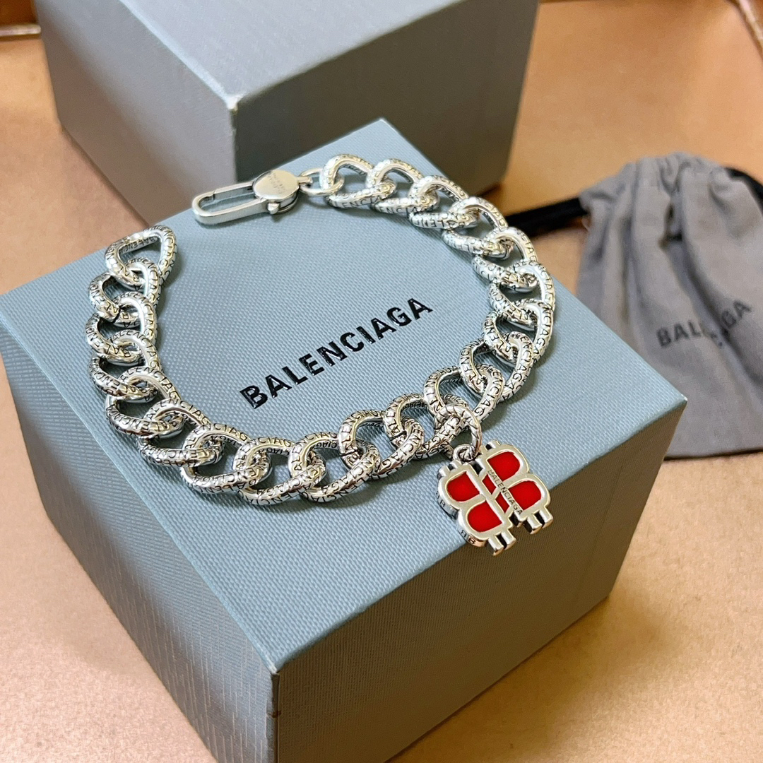 Balenciaga BB chain bracelet