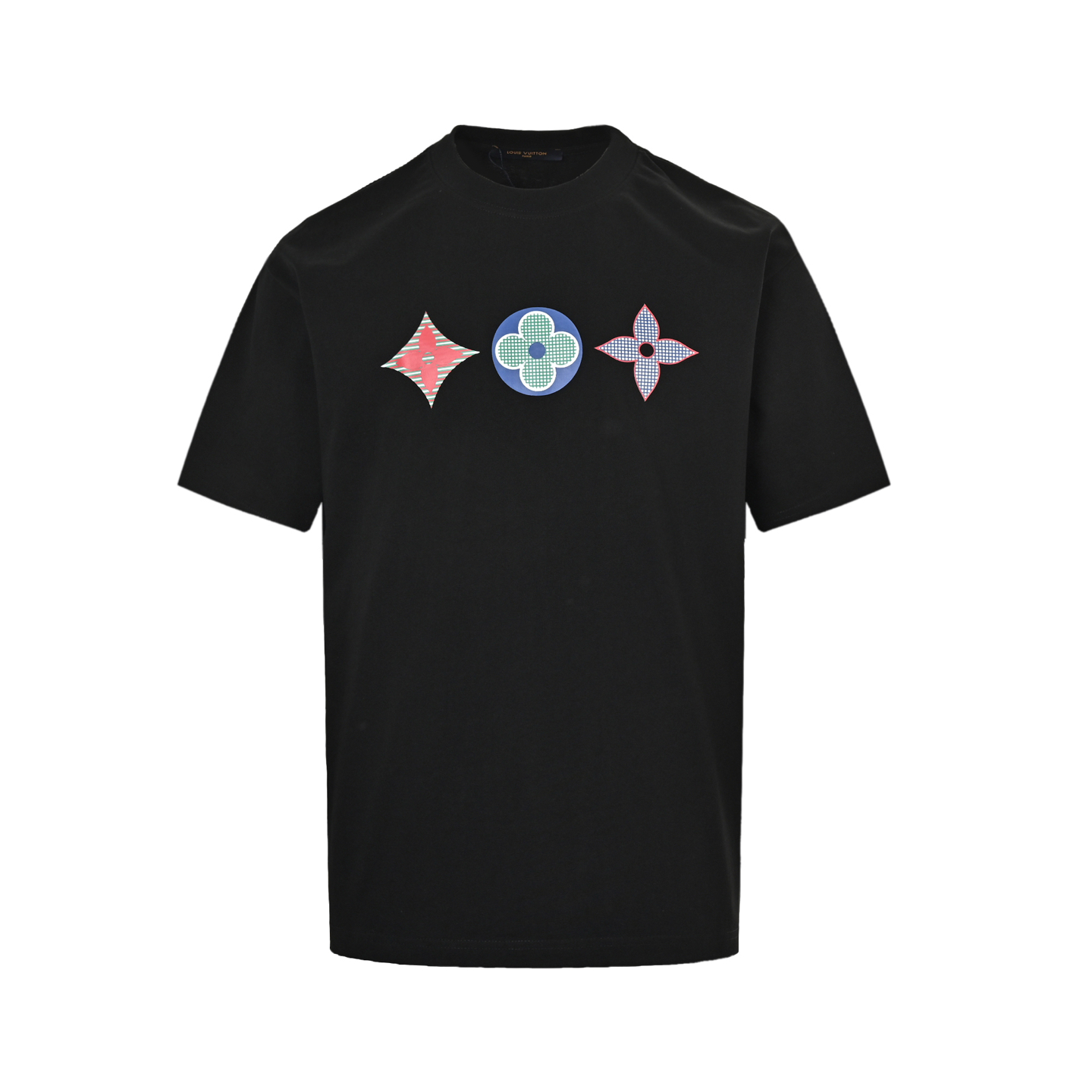 Louis Vuitton Monogram Three Flower Print Short Sleeve