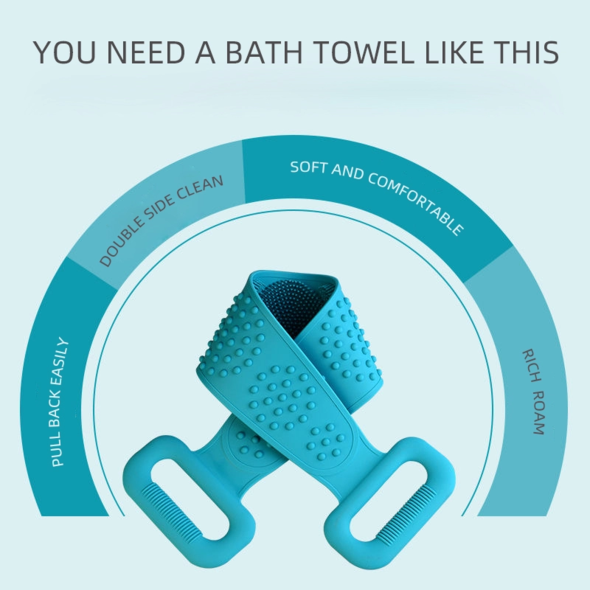🌲Early Christmas Sale- SAVE 48% OFF)Silicone Bath Towel-BUY 2 GET 5 % OFF TODAY!