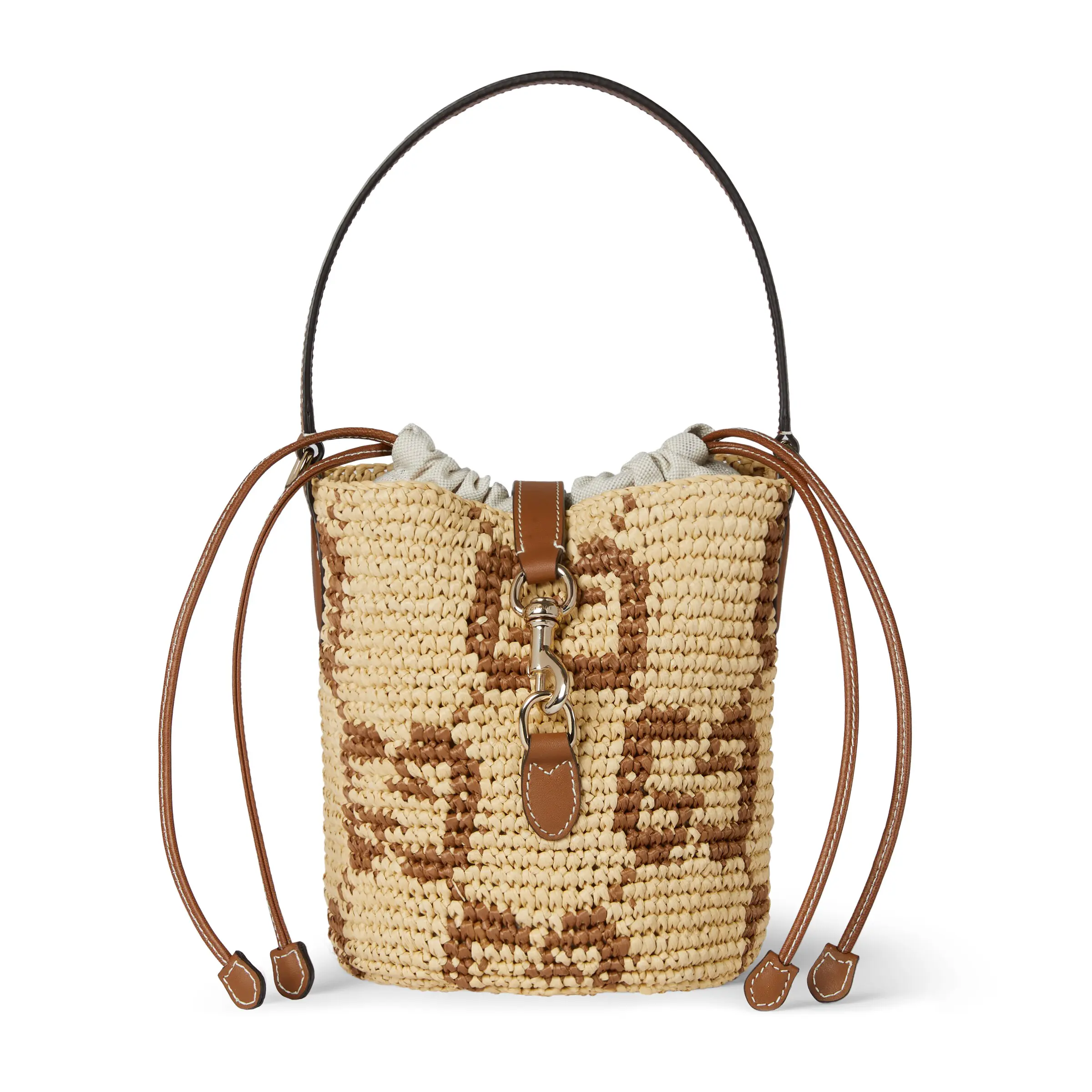 Gucci Woven Mini Bucket Bag8162849AAGL8782