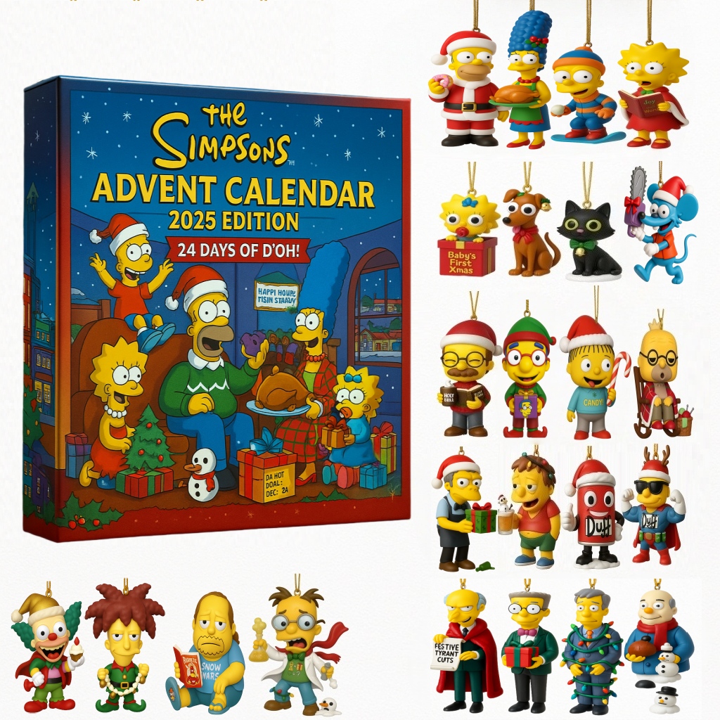 The Simpsons Advent Calendar 2025 Edition