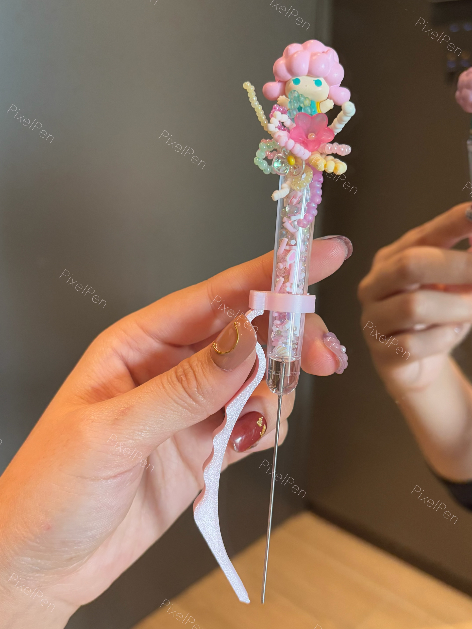 PixelPen Magnetic Grip Piecing Bean Pen Tool 2.6mm for small beans | Flower POP
