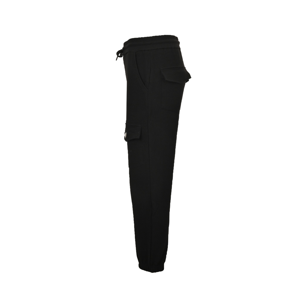 Prada 24Fw knee pocket metal triangle logo cuff trousers