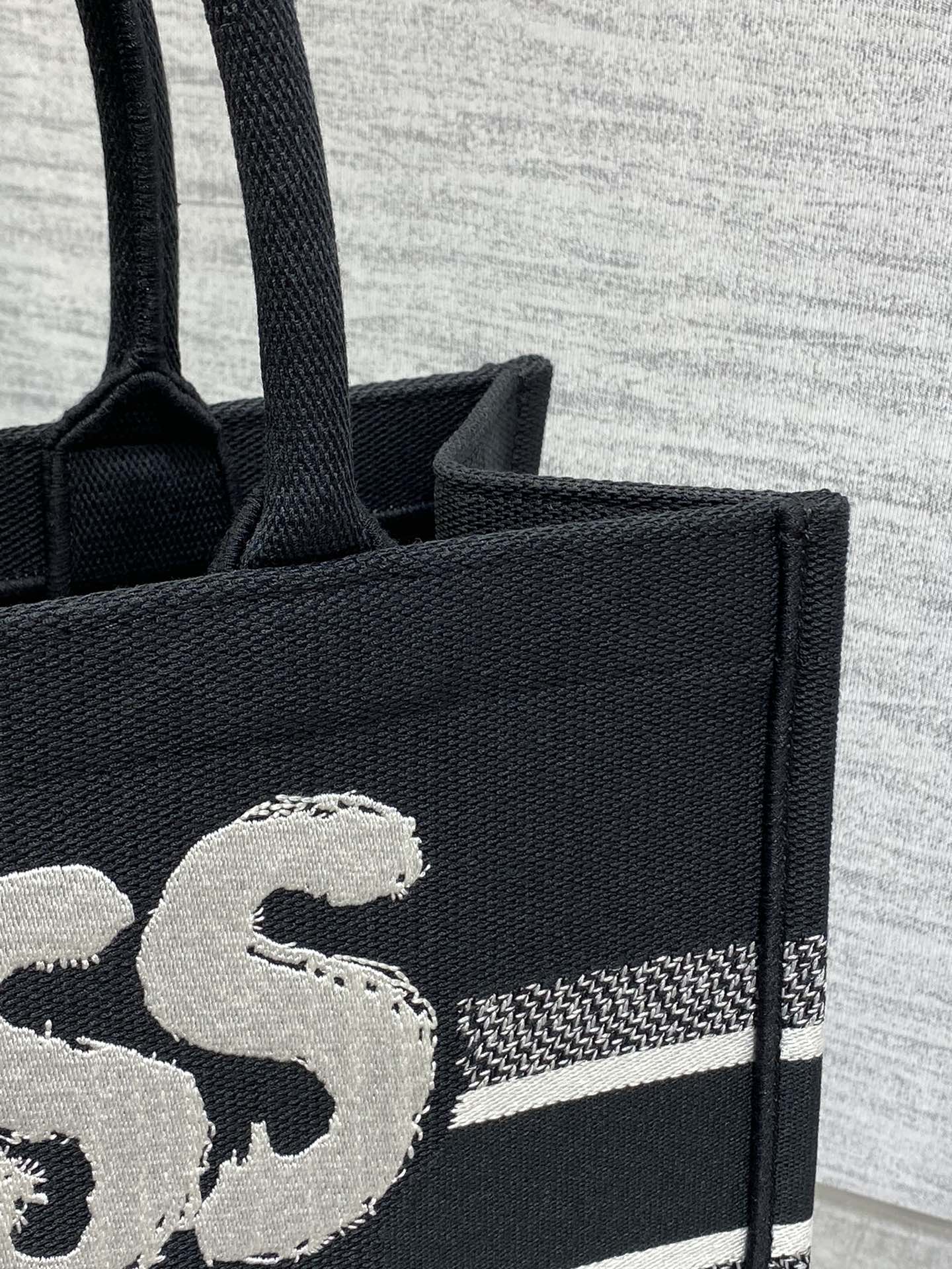 Dior Miss Embroidered Tote Shopping Bag