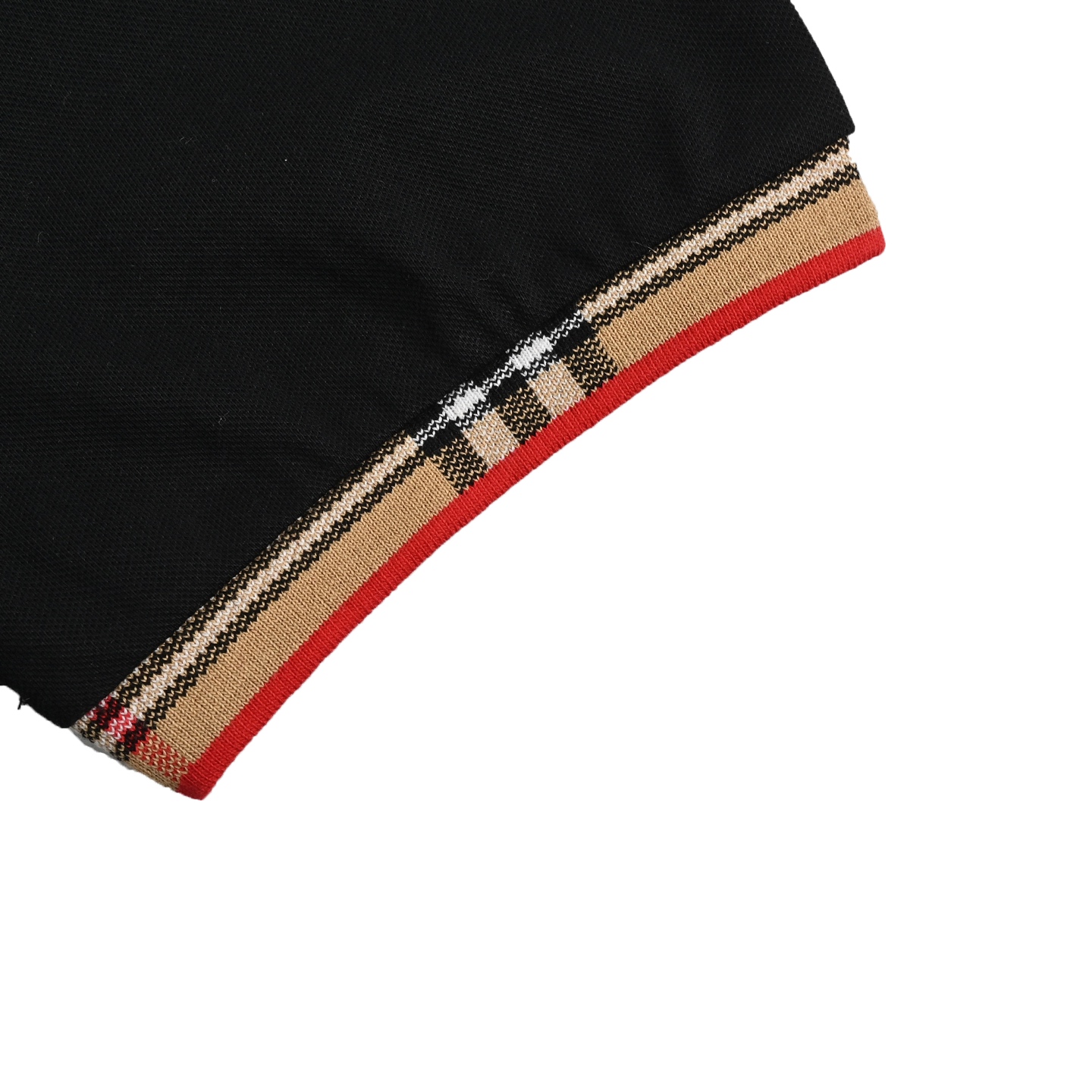 Burberry Check Collar Polo Short Sleeve