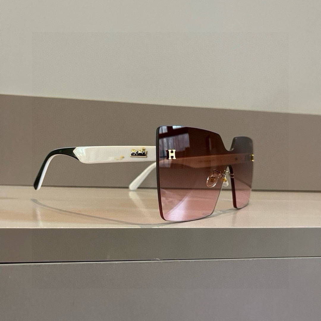 Hermes rimless sunglasses