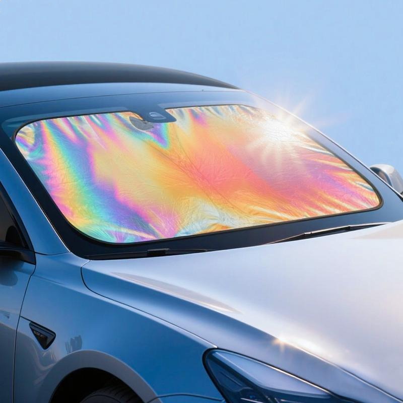 💥ON SALE💥Cool Laser Car Windshield Sun Shade(57x31.5 in)