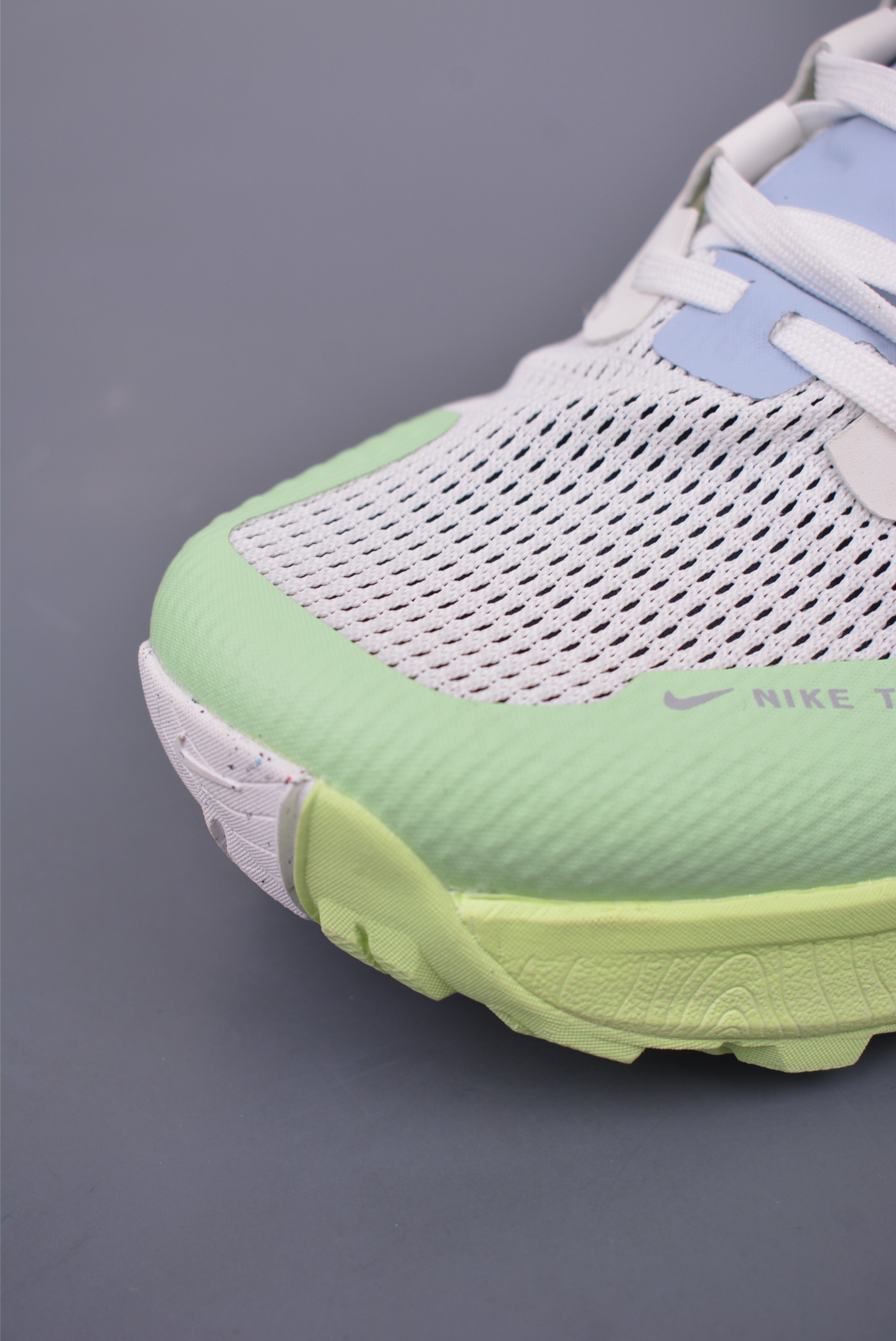 Nike Air React Terra Kiger 9 Running Shoes Gray Green DR2686-103