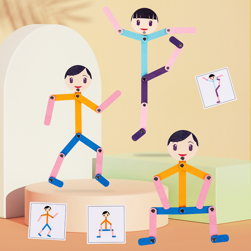 (🌲Early Christmas Sale- SAVE 49% OFF)Creative sports wooden people-BUY 2 GET 5% OFF NOW!