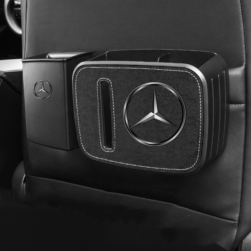 Car Multi-Compartment Garbage Storage Box