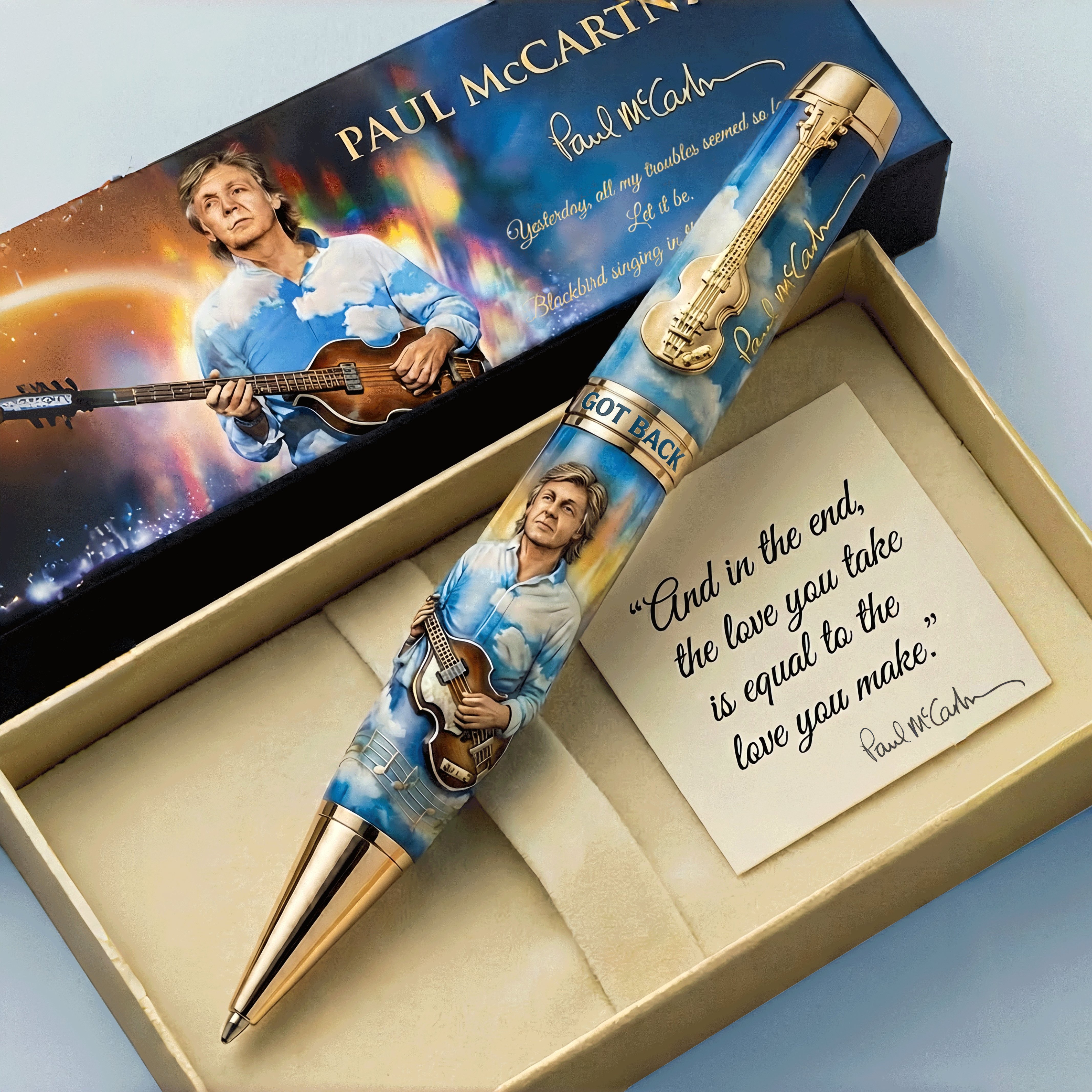 Paul McCartney · Got Back Signature Commemorative Pen