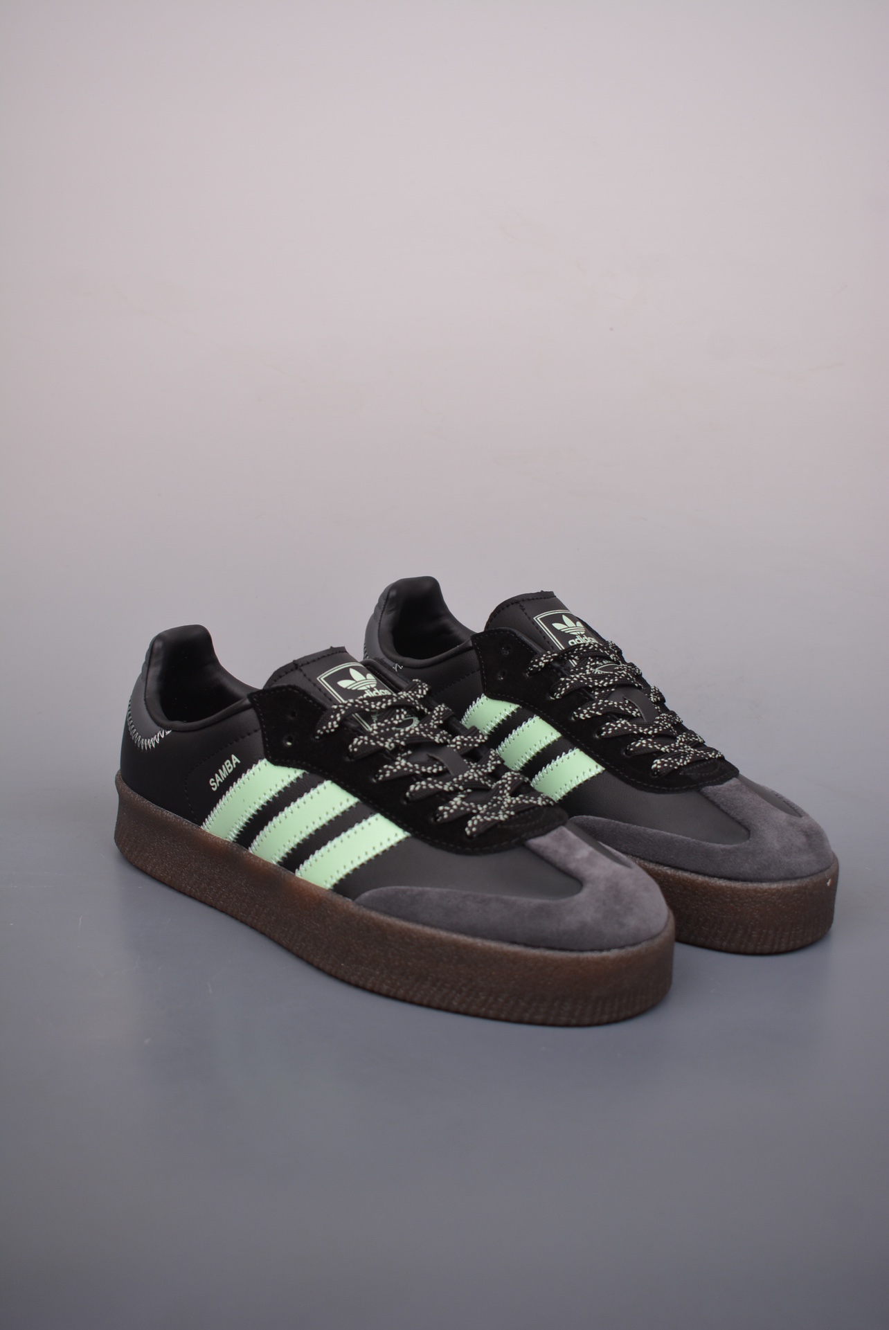 Adidas SAMBA VALENTNE grey green IE9110