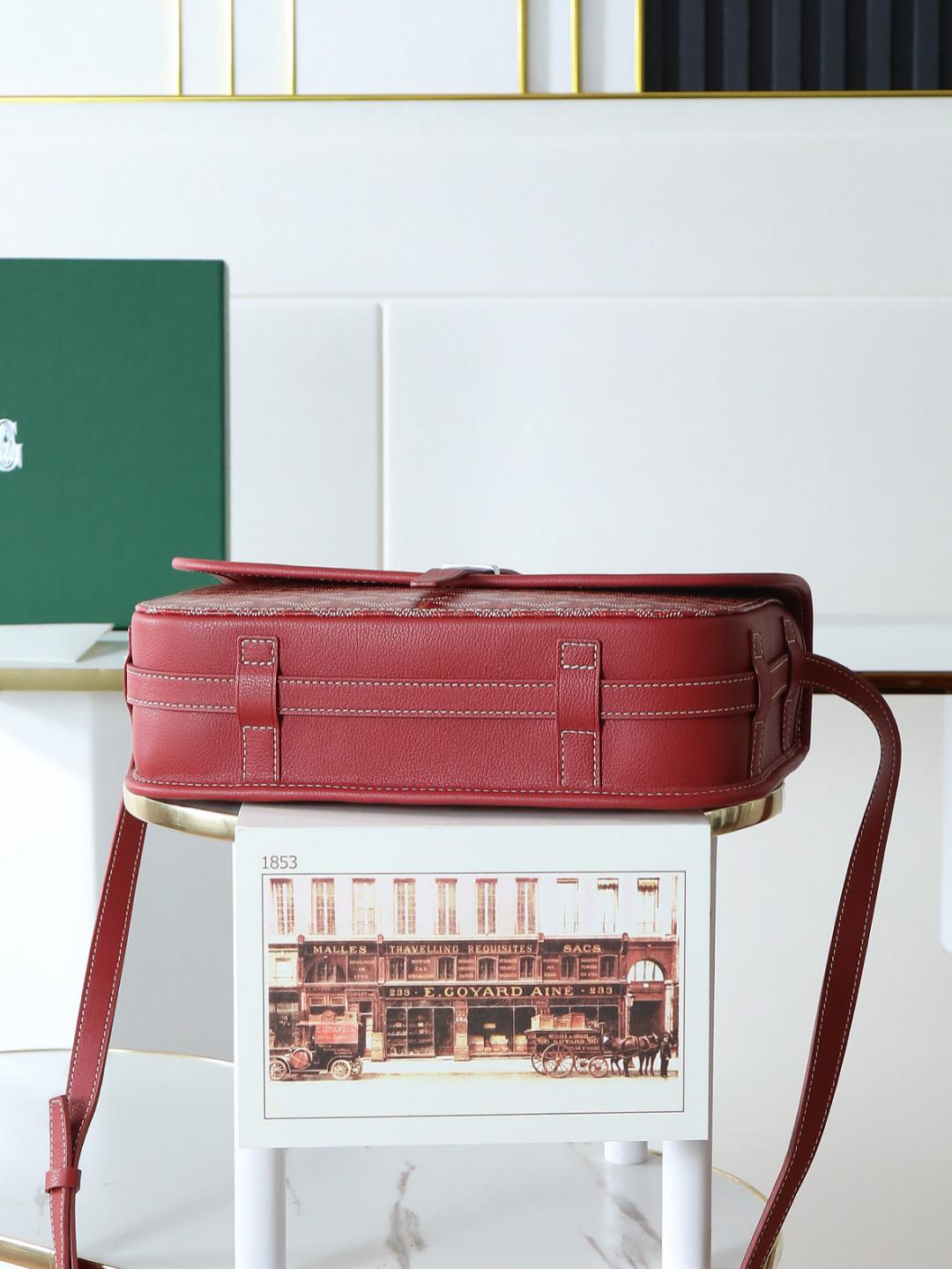Goyard belvedère shoulder bag 244