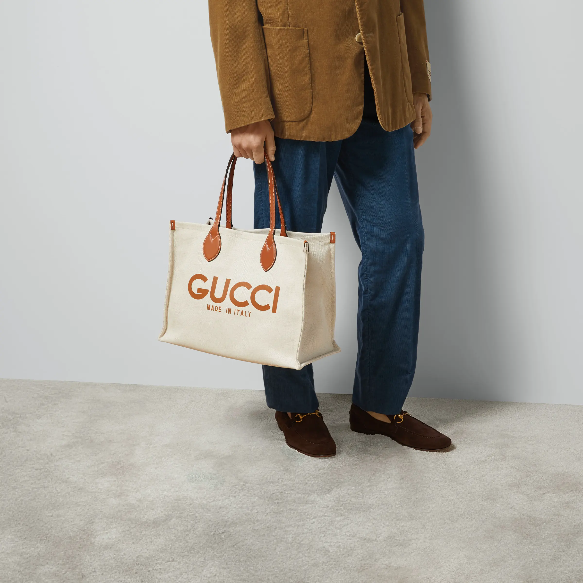 Gucci Canvas Tote Bag