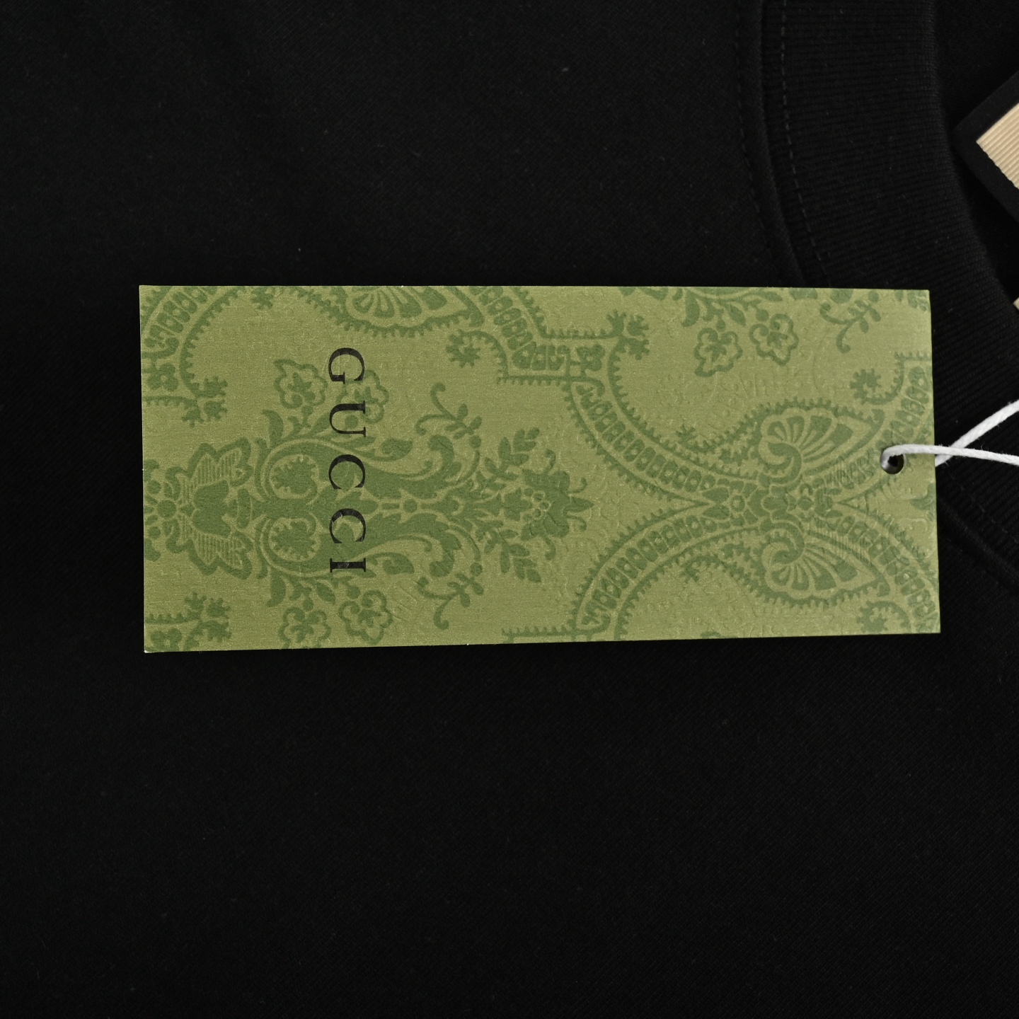 Gucci 25ss colorful letter embroidered short sleeve