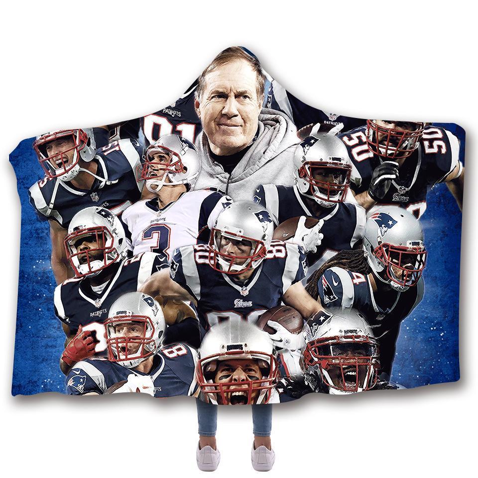 SEATTLE SEAHAWKS CLASSIC 3D HOODED BLANKET