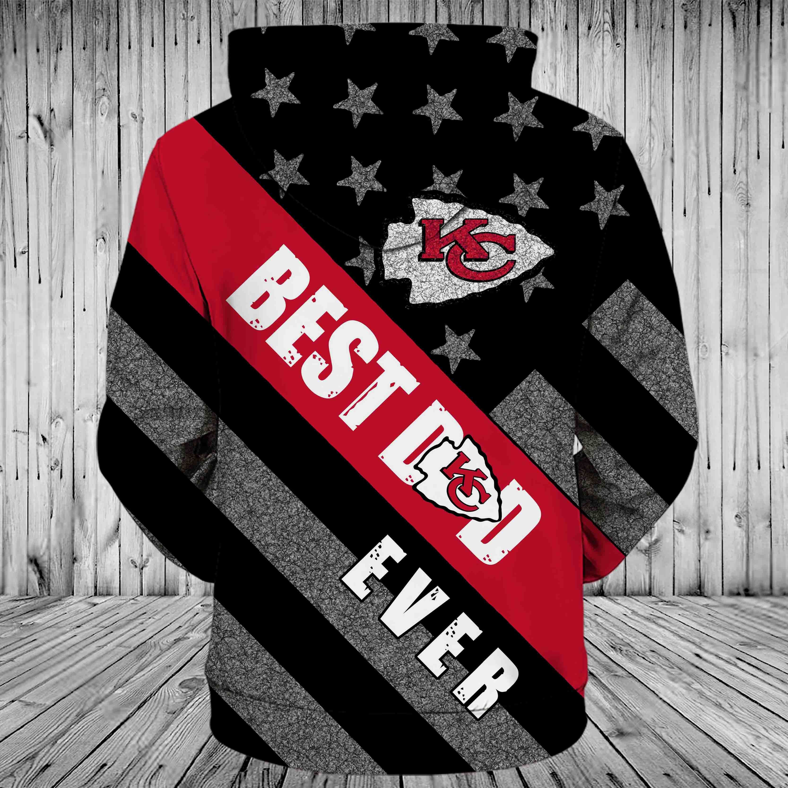 CHIEFS HOODIE 3D DAD66
